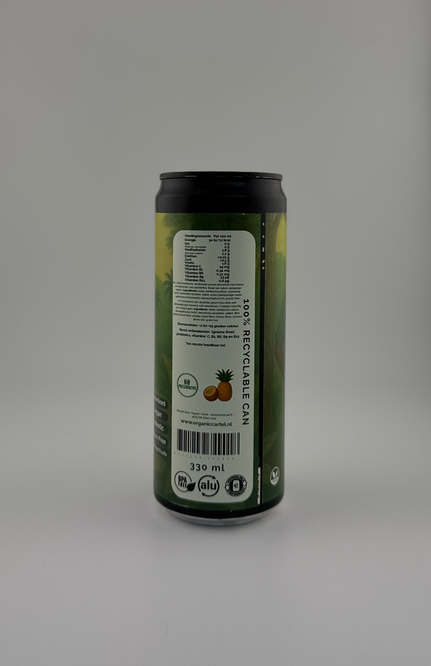 Kombucha – Coconut & Pineapple (6-pack)